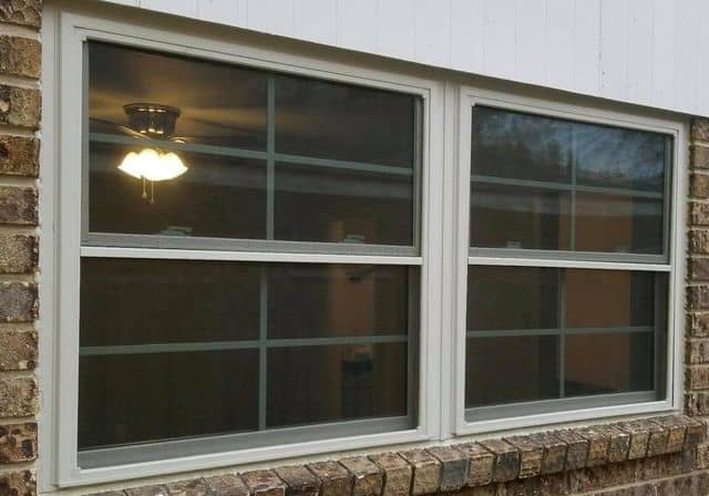Sliding glass panels
